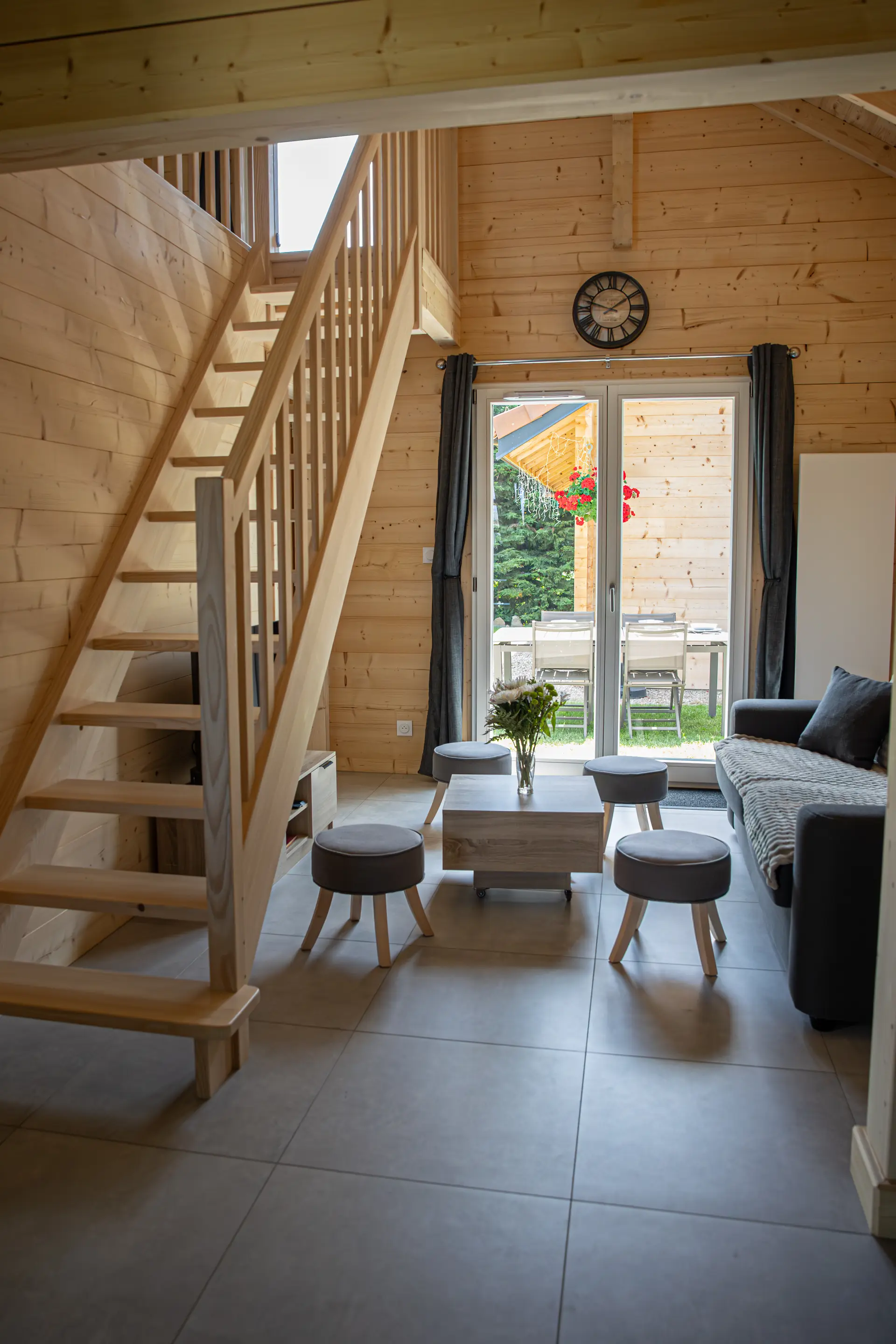 Salon du chalet madrier